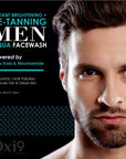Instant Brightening + De-Tanning Men Aqua Facewash 60ml