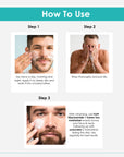 Instant Brightening + De-Tanning Men Aqua Facewash 60ml