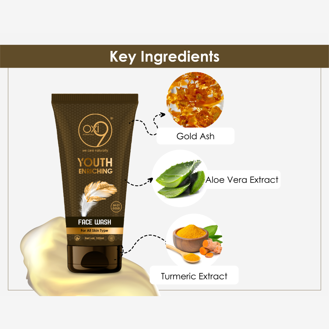 24ct Gold Youth Enriching Face Wash