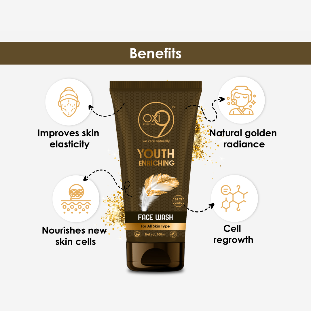 24ct Gold Youth Enriching Face Wash