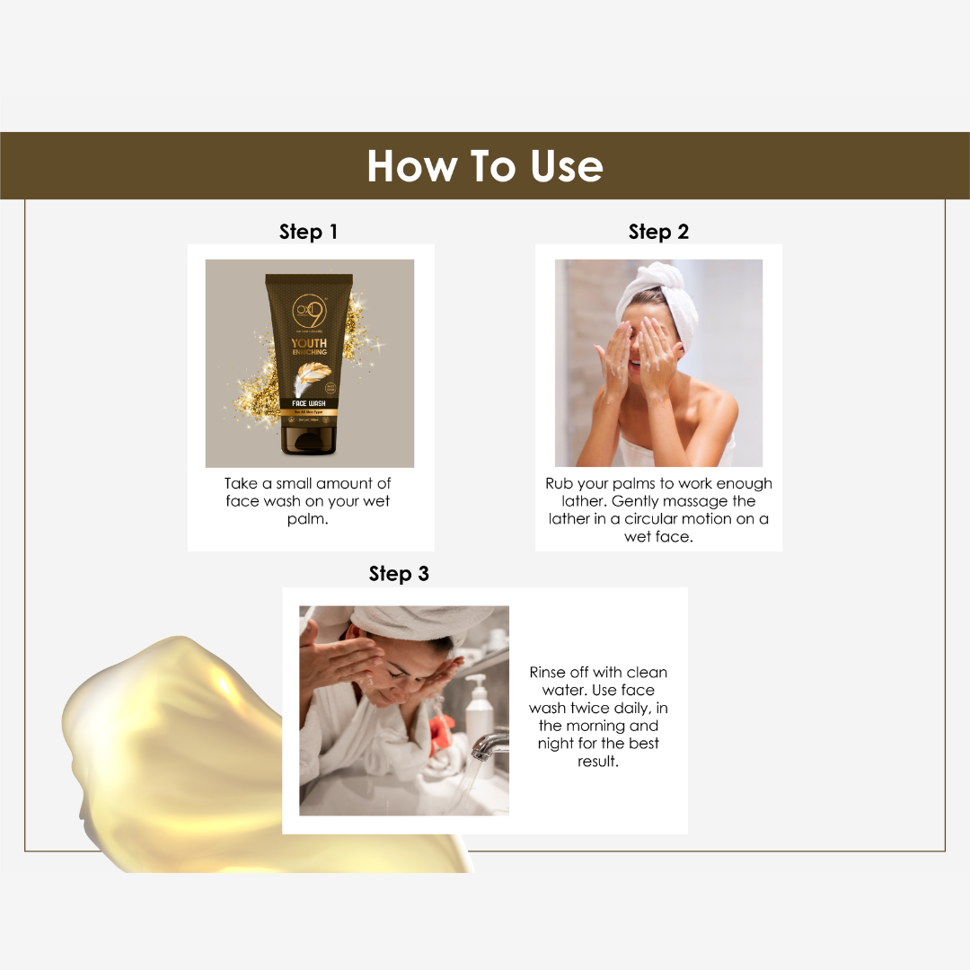 24ct Gold Youth Enriching Face Wash